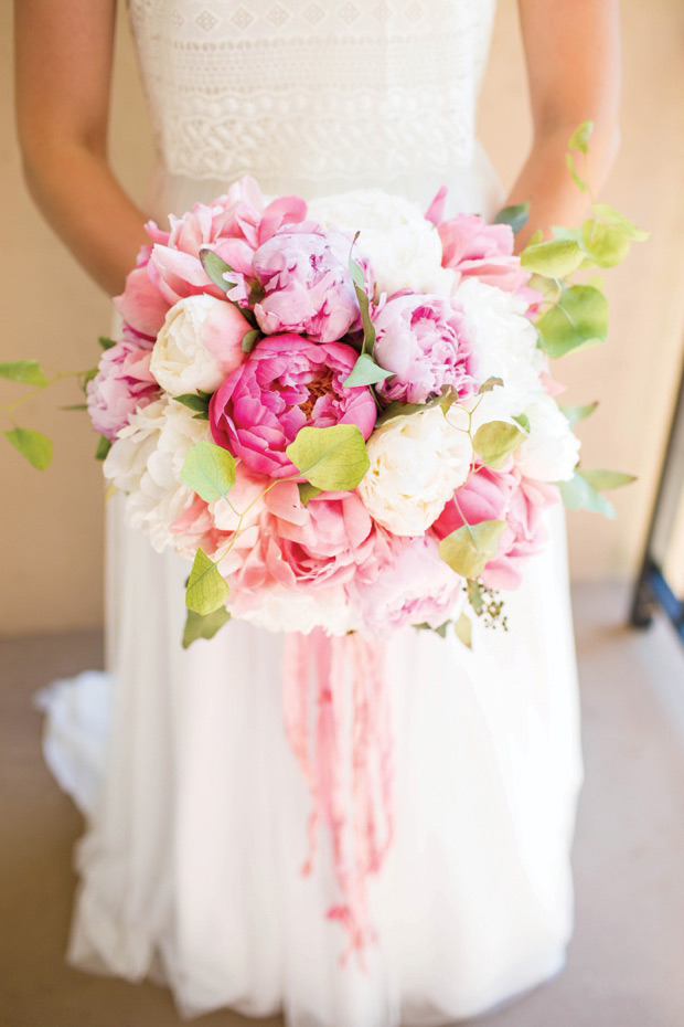 Pretty peach and lemon rustic wedding by Hope Taylor Photography // onefabday.com