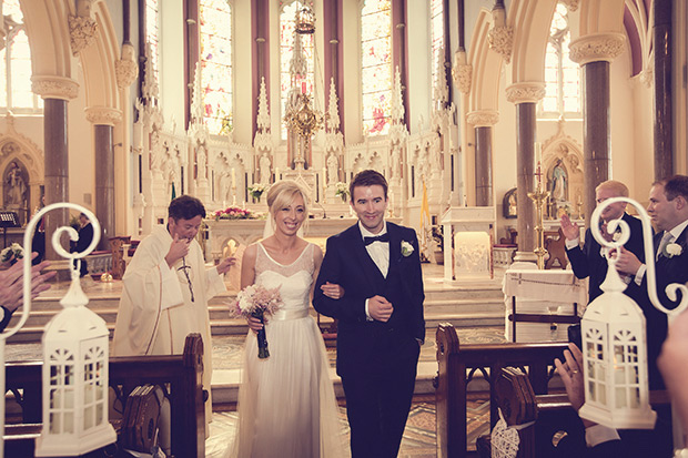 Pretty pastel Langtons wedding, Kilkenny by Bronte photography // onefabday.com