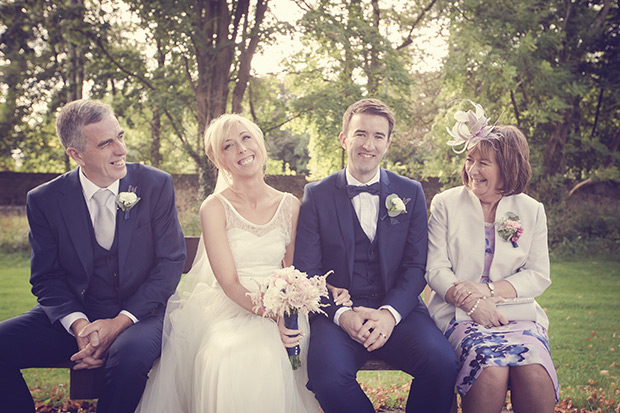 Pretty pastel Langtons wedding, Kilkenny by Bronte photography // onefabday.com