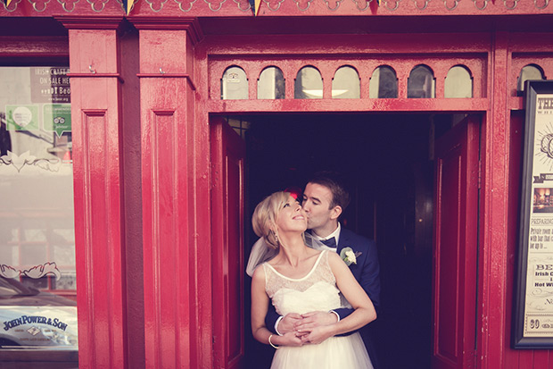 Pretty pastel Langtons wedding, Kilkenny by Bronte photography // onefabday.com