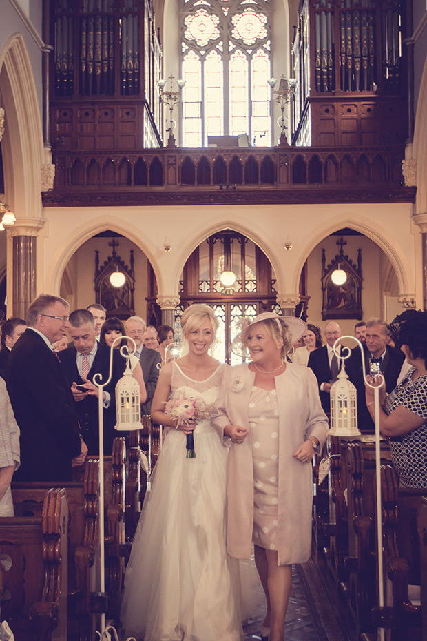 Pretty pastel Langtons wedding, Kilkenny by Bronte photography // onefabday.com