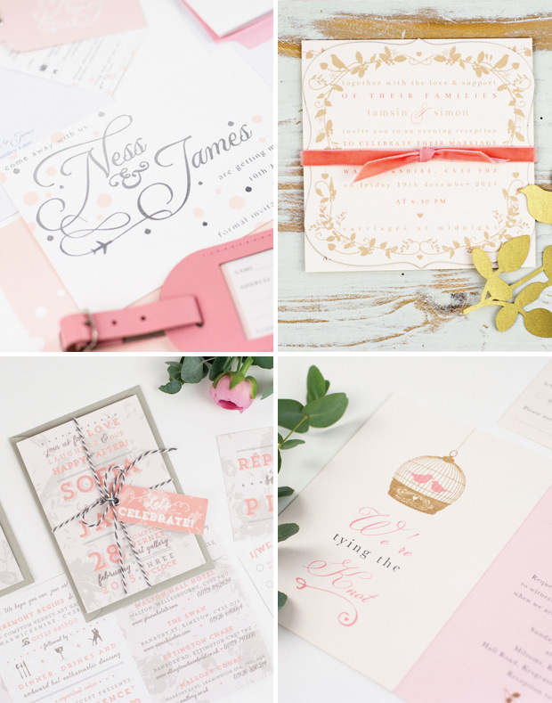 Beautiful wedding stationery by Studio Seed // onefabday.com