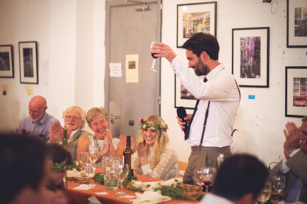 The Chocolate Factory Dublin Wedding by Lucy Nuzum Photography // onefabday.com