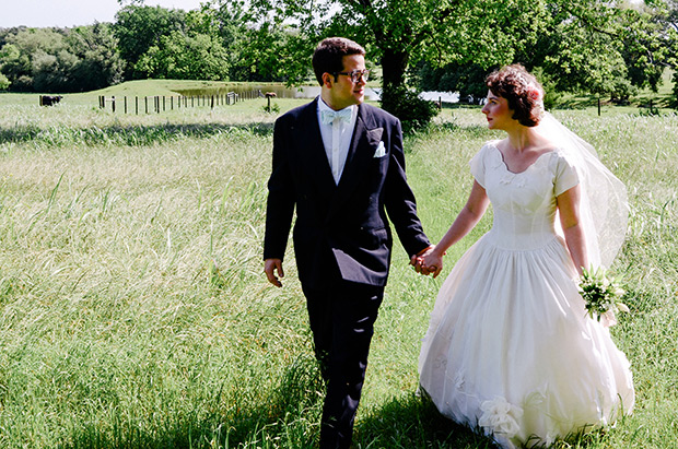 Stunning, Authentic, Pastel, Vintage Wedding at The Prairie by Rachel Ashwell // onefabday.com