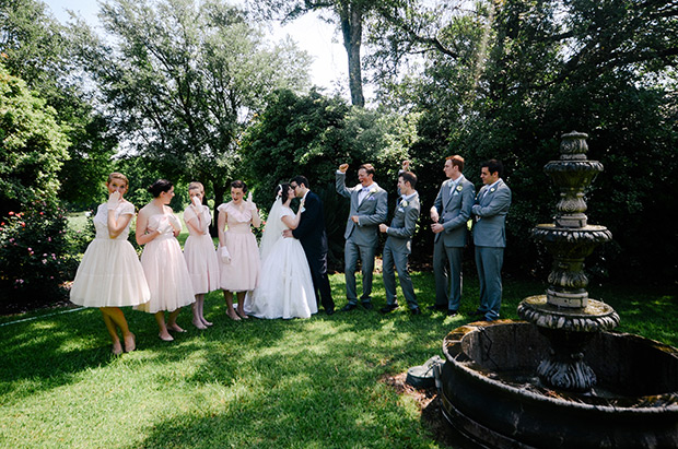 Stunning, Authentic, Pastel, Vintage Wedding at The Prairie by Rachel Ashwell // onefabday.com