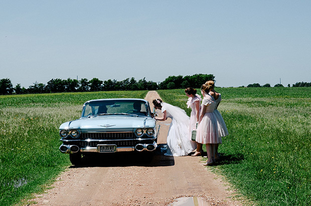 Stunning, Authentic, Pastel, Vintage Wedding at The Prairie by Rachel Ashwell // onefabday.com