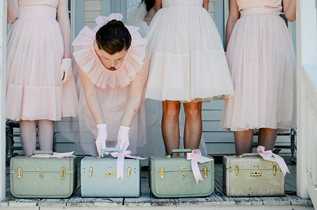 Stunning, Authentic, Pastel, Vintage Wedding at The Prairie by Rachel Ashwell // onefabday.com