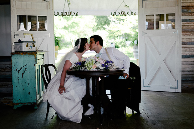 Stunning, Authentic, Pastel, Vintage Wedding at The Prairie by Rachel Ashwell // onefabday.com