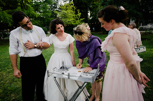 Stunning, Authentic, Pastel, Vintage Wedding at The Prairie by Rachel Ashwell // onefabday.com