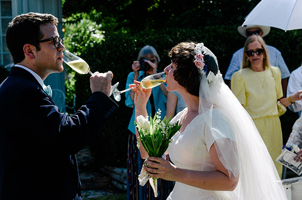 Stunning, Authentic, Pastel, Vintage Wedding at The Prairie by Rachel Ashwell // onefabday.com