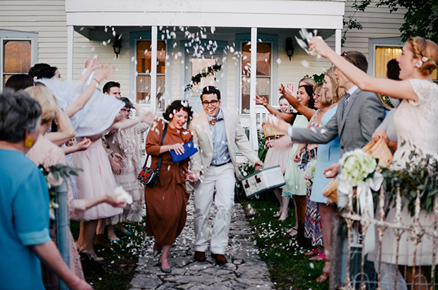 Stunning, Authentic, Pastel, Vintage Wedding at The Prairie by Rachel Ashwell // onefabday.com