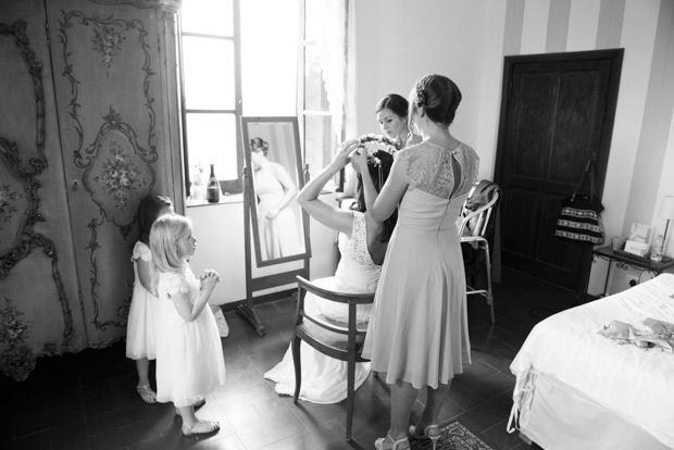 Borgo di Tragliata destination wedding by John Lalor Photography // onefabday.com