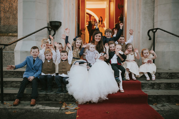 Beautiful Castle Bellingham wedding by Hannah McKernan Photography // onefabday.com