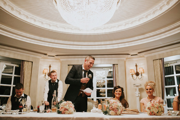 Beautiful Castle Bellingham wedding by Hannah McKernan Photography // onefabday.com