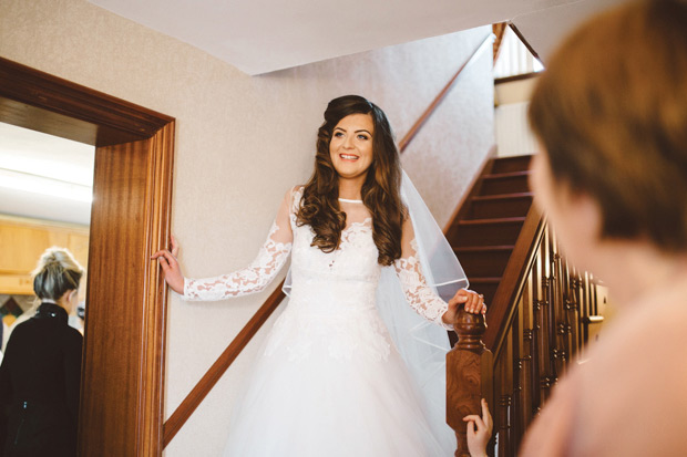 Beautiful Castle Bellingham wedding by Hannah McKernan Photography // onefabday.com