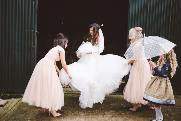 Beautiful Castle Bellingham wedding by Hannah McKernan Photography // onefabday.com