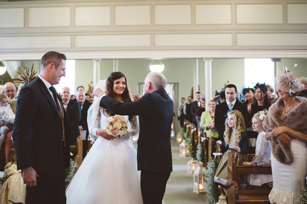 Beautiful Castle Bellingham wedding by Hannah McKernan Photography // onefabday.com