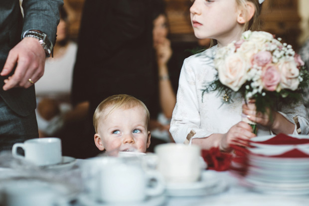 Beautiful Castle Bellingham wedding by Hannah McKernan Photography // onefabday.com