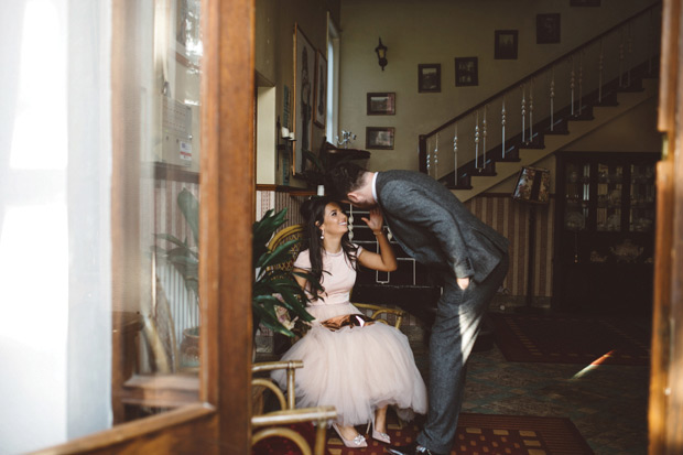 Beautiful Castle Bellingham wedding by Hannah McKernan Photography // onefabday.com