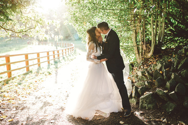 Beautiful Castle Bellingham wedding by Hannah McKernan Photography // onefabday.com