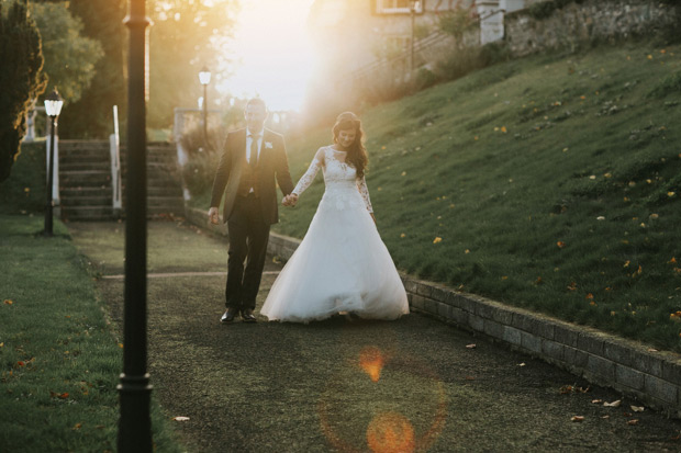 Beautiful Castle Bellingham wedding by Hannah McKernan Photography // onefabday.com