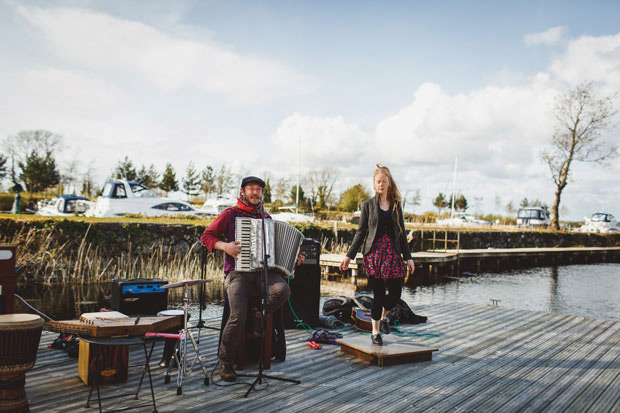 Beautiful Boho Coolbawn Quay Wedding by Michelle Prunty Photography // onefabday.com