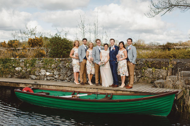 Beautiful Boho Coolbawn Quay Wedding by Michelle Prunty Photography // onefabday.com