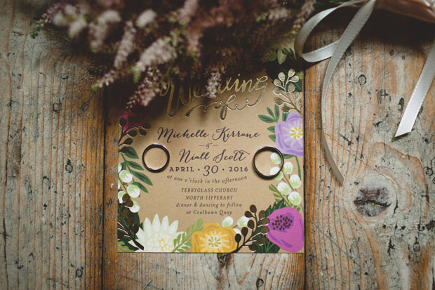 Beautiful Boho Coolbawn Quay Wedding by Michelle Prunty Photography // onefabday.com