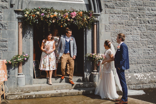 Beautiful Boho Coolbawn Quay Wedding by Michelle Prunty Photography // onefabday.com