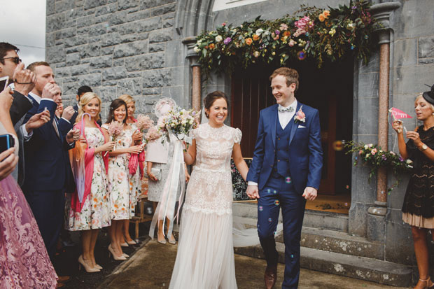 Beautiful Boho Coolbawn Quay Wedding by Michelle Prunty Photography // onefabday.com