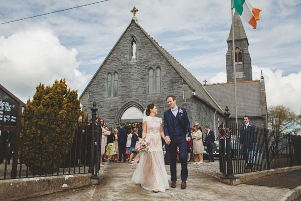 Beautiful Boho Coolbawn Quay Wedding by Michelle Prunty Photography // onefabday.com