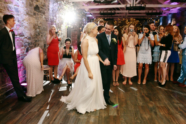 Delicate boho wedding at Ballymagarvey Village by Dasha Caffrey // onefabday.com