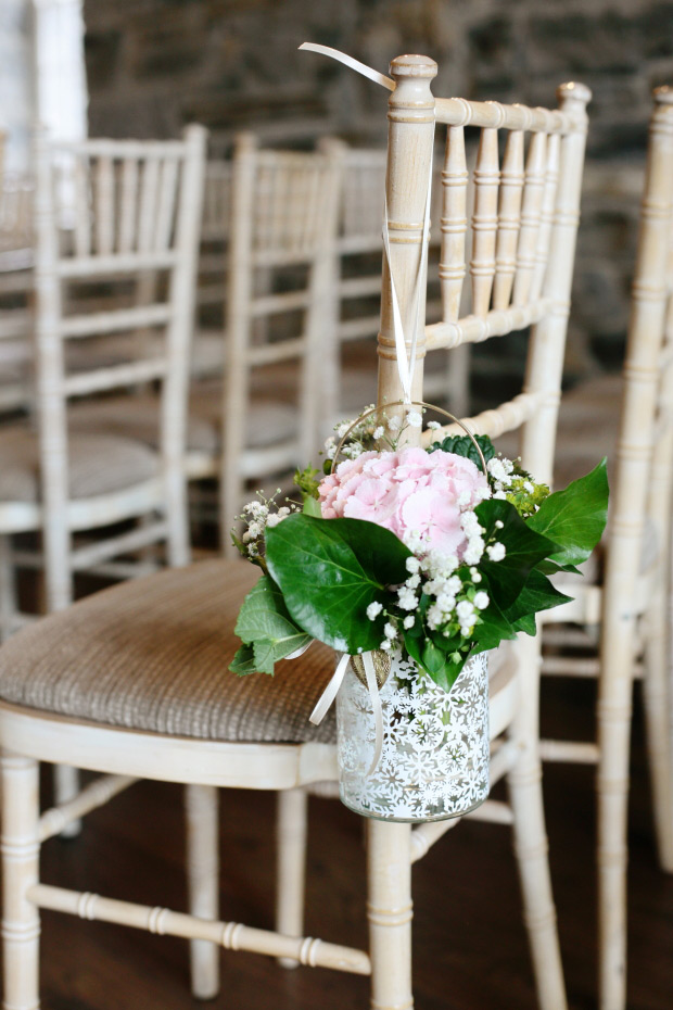 Delicate boho wedding at Ballymagarvey Village by Dasha Caffrey // onefabday.com