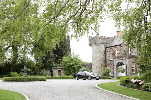 Delicate boho wedding at Ballymagarvey Village by Dasha Caffrey // onefabday.com