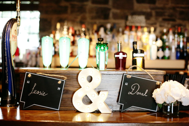 Delicate boho wedding at Ballymagarvey Village by Dasha Caffrey // onefabday.com