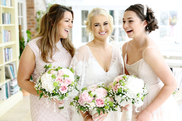 Delicate boho wedding at Ballymagarvey Village by Dasha Caffrey // onefabday.com