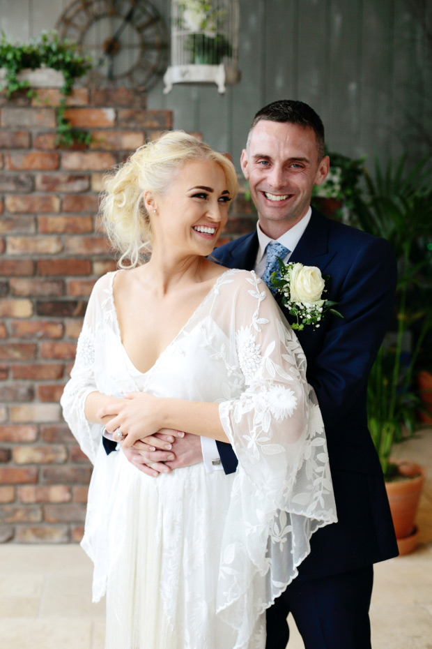 Delicate boho wedding at Ballymagarvey Village by Dasha Caffrey // onefabday.com