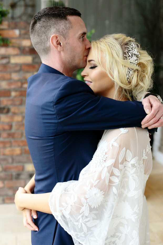 Delicate boho wedding at Ballymagarvey Village by Dasha Caffrey // onefabday.com