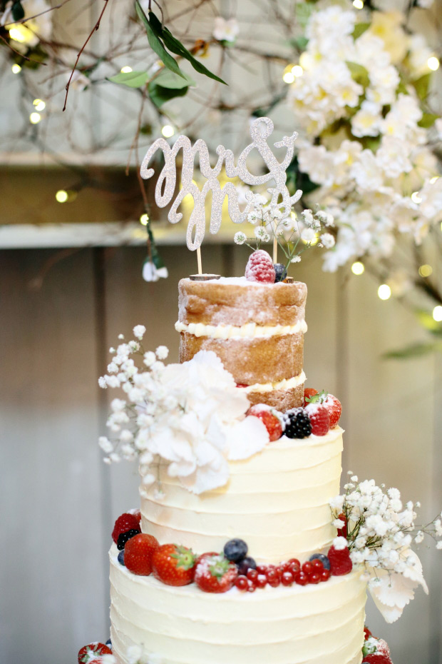 Delicate boho wedding at Ballymagarvey Village by Dasha Caffrey // onefabday.com