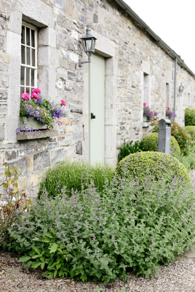 Delicate boho wedding at Ballymagarvey Village by Dasha Caffrey // onefabday.com