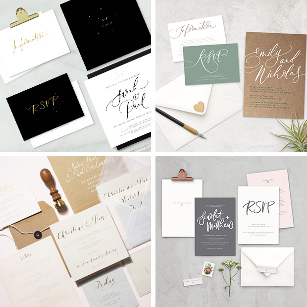 Chic wedding finds: Lamplighter London wedding stationery  // onefabday.com