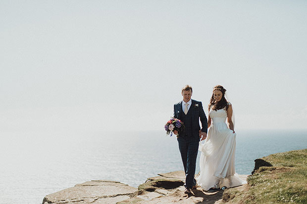 Epic Irish Hotel Doolin Wedding by Pawel Bebenca // onefabday.com