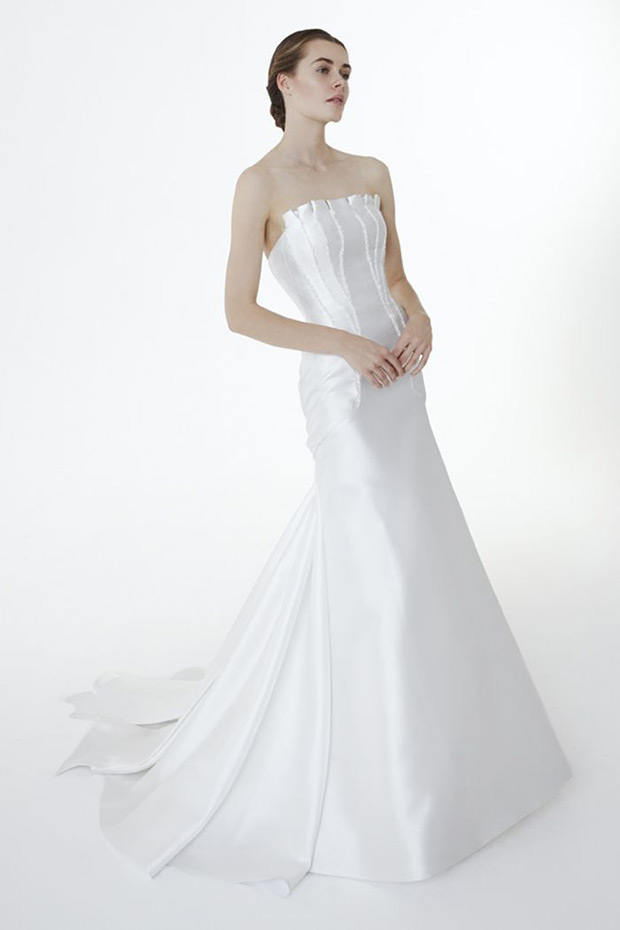 Alegra wedding dress from Peter Langner Bridal Collection 2017 - Strapless - see the rest of the collection on onefabday.com