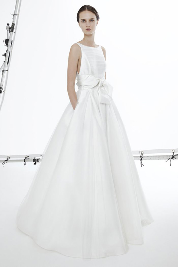 Faith wedding dress from Peter Langner Bridal Collection 2017 - Classic wedding dress with pocket detail - see the rest of the collection on onefabday.com