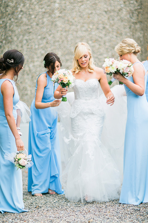 Pretty Pastel Blue Millhouse Wedding by Studio Brown Photography // onefabday.com