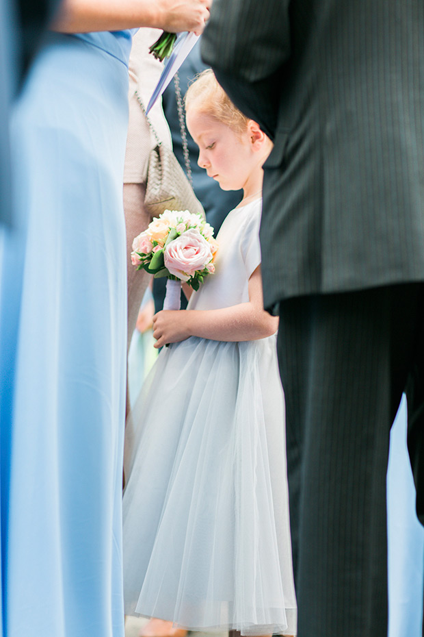 Pretty Pastel Blue Millhouse Wedding by Studio Brown Photography // onefabday.com