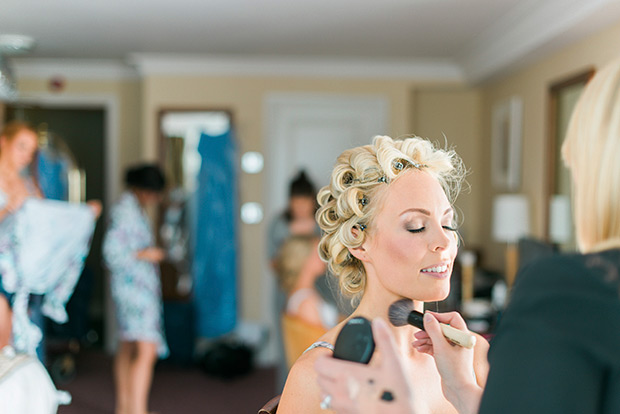 Pretty Pastel Blue Millhouse Wedding by Studio Brown Photography // onefabday.com