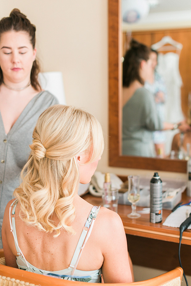 Pretty Pastel Blue Millhouse Wedding by Studio Brown Photography // onefabday.com