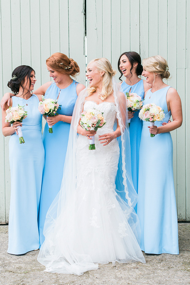 Pretty Pastel Blue Millhouse Wedding by Studio Brown Photography // onefabday.com