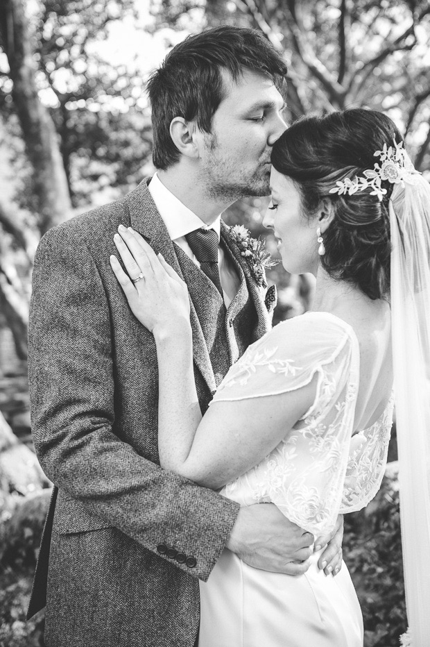 Pretty Real Wedding at Blairscove House and Restaurant by Ruth Leavett Photography // onefabday.com